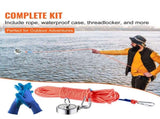 Magnet Fishing Kit, 1200lbs Pulling Force Double Sided Fishing Magnets, 2.95inch Diameter Magnet V952-CXDYTZSM1200TNZ8SV0