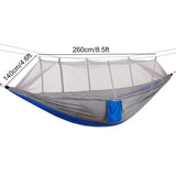 Portable Camping Travel Hammock Hanging Bed with Mosquito Net V1294-YM0727-JY13166-02