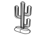 Cactus Shaped Pod Holder Home Black Iron Capsule Storage Stand Organizer Holds 48 V1294-YM0710-3118230036011
