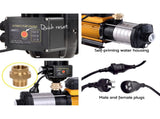 Giantz Garden Water Pump High Pressure 2500W Max 6-Stage Tank Irrigation Transfer Booster Pump Black PUMP-ST6-SS-OG-TPC