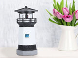 Outdoor Solar Power Rotating LED Light Landscape Lamp Garden Courtyard Decoration White LightBlack V1294-YM0901-3119200060911