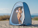 Pop up Shower Tent, Instant Portable Privacy Tent Changing Room with Hanging Bag, Ground Stakes, V952-SRZPDCSWPJL4Q16FQ001V0