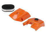 Air Filter with Cylinder Cover Set Plastic Replacement for Stihl 066 MS660 MS650 Chainsaw 000 120 V1294-YM0523-3111210507511