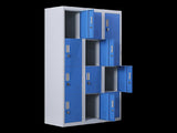 12-Door Locker for Office Gym Shed School Home Storage - Padlock-operated V63-838981