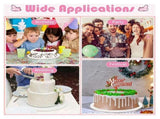 Birthday Party 12-Inch Cake Boards, 20-Pack Cardboard Cake Rounds Waterproof and Oil-Proof for Cakes V1366-AZ2-W-14457