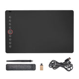 Digital Graphics Tablet Drawing Pad 8192 Levels Large Working Area 285x180mm Compatible with V985-GRAPHICSTABLET