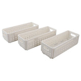 3Pcs Retractable Storage Box Space Saving Multifunctional Multi Purpose Stackable Expandable Storage V1294-YM0901-3117240232112