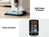 Devanti Cordless Wet Dry Vacuum Mop plus Coffee Maker Machine Espresso VAC-1809-CM-06-SS