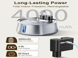 Wireless Pet Water Fountain with 4L Capacity, 304 Stainless Steel, Smart Sensor Water Circulation, V1341-ZY-QUWZVFV6-E1