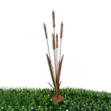 Rust Bulrush Decoration On Stand 91cm V637-27609BYL