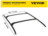 Roof Rack Compatible with Mazda CX-5 CX5 2017 2018 2019 2021 4PCS Roof Rack Rail Cross Bar Crossbar V952-CDJ17-18MZDHGJCG1V0