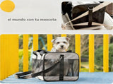 Foldable Breathable Pet Carrier Bag, Portable Shoulder Bag for Small Cat and Dog V1263-JX-7977