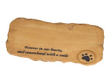 Pet Memorial Tombstone Weatherproof Resin Pet Memorial Garden Stone for Garden Outdoor V1294-YM0715-3111210421415