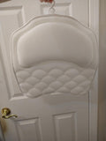 Bathtub Spa Pillow Bath Pillows for tub, with Non-Slip 6 Large Strong Suction Cups, Free Machine V1192-AZ-W-15856