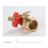 Air Tank Repair Kit with Valve, Pressure Gauge, and 4 Feet Air Tank Hose V1192-AZ-W-23170