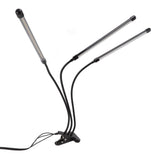 3 Head Clip Plant Light Full Spectrum Red White Warm Light 10 Level Dimmable USB LED Plant Growing V1294-YM0512-3111220285211