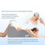 Intimacy Pillow Degree Couples Pillow for Couples Sweet Spot Intimacy Pillows, Maintains Perfect V1107-115-01651-BLK