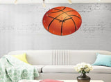 Creative Ball Clock Acrylic Round Clock in Orange for Indoor and Outdoor Decoration V1192-AZ-W-22517