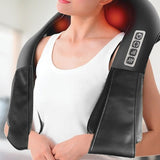 Shiatsu Neck & Back Massager with Heat Deep Kneading Massage Pillow for Shoulder V63-835881