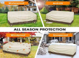 Kdkad Patio Benches Loveseat Covers, Heavy Duty Patio Bench Loveseat Cover, Waterproof Outdoor V1189-WXFWAL-20260326-03000