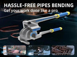 Multifunctional Manual Tube Bender, 0-180&deg Precision Bending, Compatible with Three Pipe Diameters, V1232-WGGJ-CT612-001