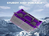 Upgraded Large Capacity Waterproof Floating Tackle Box with Rod Holder, Airtight Organizer with V1107-CS-OLGPFGG6