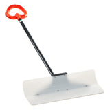 Snow Pusher Shovel, 61 cm Wide Outdoor Snowplow Shovel with Ergonomic Grip, HDPE Plastic Blade, V952-WLKSL2025INC5GA89001V0