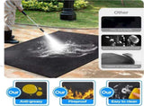 39*72 inches Under Grill Mat for Outdoor Grill,Fireproof Grill Pad for Pit,Indoorplace Mat V1192-AZ-W-3103