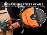 Electric Concrete Saw, 16 in, 2800 W 15 A Motor Circular Saw Cutter with Max. 6 in Adjustable V952-D3200W16IN6INQIFQV3