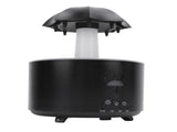 Rotating Umbrella Humidifier 300ML Water Drip Effect Aromatherapy Essential Oil Diffuser with 7 LED V1294-YM0901-3113240334212