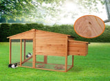 Furtastic Large Chicken Coop & Rabbit Hutch With Ramp WCC-JOY-003-LHR