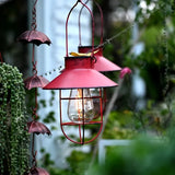 2PS Retro Metal Solar Light Weatherproof, Ambiance Light for Garden & Camping, Wire-Free & Portable V1385-TYGD-WU-924-008