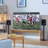 Kanto ST28 28" Universal Bookshelf Speaker Floor Stand - Black, Pair V398-KO-ST28