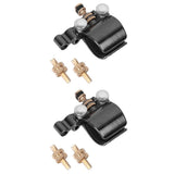 Metal Erhu Tuner Black Easy to Use for Erhu and Huqin Instruments 2Pcs V1366-AZ2-W-13548