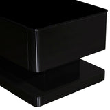 TV Cabinet with 3 Storage Drawers With High Glossy Assembled Entertainment Unit in Black colour V43-TVC-SUP-BL