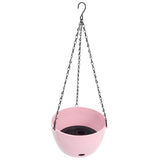 Pink Self-Watering Hanging Planter with Drainage for Indoors Outdoors V1192-AZ-W-32907