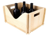 Unfinished Wooden Box Storage Organizer Container for DIY Craft Collectibles Arts Home Decor V1294-YM0901-3117200182311