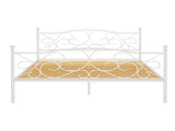 Artiss Bed Frame Queen Size Metal Bed Frame GROA MBED-C-GROA-Q-WH-AB