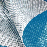 400 Micron Solar Swimming Pool Cover - Blue/Silver 10.5m x 4.2m SPC-2C4-105X42-L