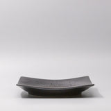Plate Square 22cm Black Pearl Glaze V637-C6123