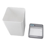 Desktop Sensor Trash Can USB Charging Foldable Lid 9L Intelligent Induction Garbage Bin for Bedroom V1294-YM0703-3117230108312