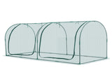 Crop 2.48 x 1.2 x 1.2 m Plant Protection Tent with Zippered Door, Wind-Resistant Tall Crop V952-ZZBHZ1PCS984ZQZ2F001V0