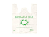 245pcs Jumbo 4574cm Eco Reusable Plastic Singlet Shopping Grocery Bags Big V563-1BOX-LF2700-XXL