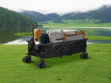 Lambu Folding Wagon Trolley Cart UM1260-BK