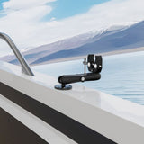 Light Weight Trolling Mounting Stabilizer Bracket for 0.6" to 2" Boat Rails Secure Trolling V1192-AZ-W-23602