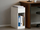 Levede Slim Bedside Table Nightstand Side Table Storage Bedroom Narrow Cabinet NI1084-WH-AU