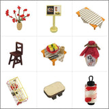 Dollhouse Miniature with Furniture Kit Plus Dust Proof and Music Movement - Asia V178-13837