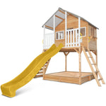 Lifespan Kids Winchester Cubby House with Elevation Platform and Yellow Slide V420-LKCH-WINCHE-YEL