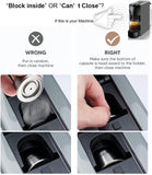Stainless Steel Refillable Coffee Espresso, Reusable Coffee Pods Compatible with 4Y New V1369-AZ3-W-00951