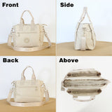 Ladies Crossbody Bag Travel Bag For Women Stylish Handbag Functional Bag - Mocha - Size L V1347-127-64329-MOC-L